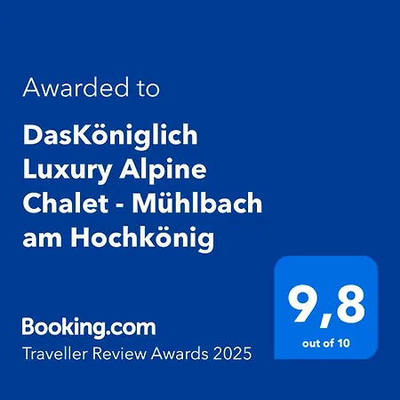 Chalet Daskoeniglich Luxury Alpine - Muhlbach Am Hochkonig